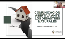 Imparten la conferencia “Comunicación asertiva en caso de desastres naturales”