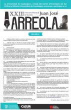 Convocatoria Del Concurso de Cuento Juan José Arreola 