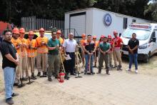 CONAFOR entrega al CUSur herramienta para el combate de incendios forestales