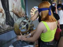 Inauguran exposición fotoescultórica de arte incluyente