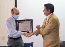 Agradecen el trabajo clave del contralor del CUSur