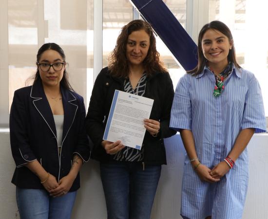 COPARMEX reconoce la colaboración del CUSur con la donación de pantallas