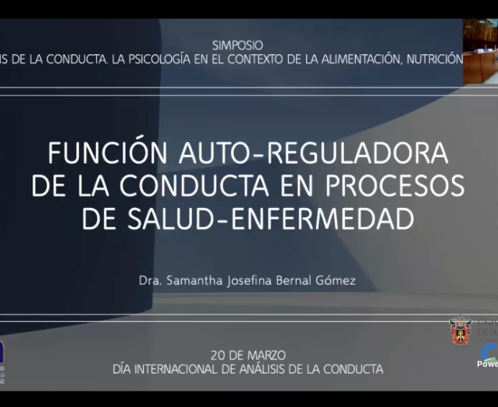 Destacan la alimentación, la nutrición y la salud en el Día Mundial del Análisis de la Conducta