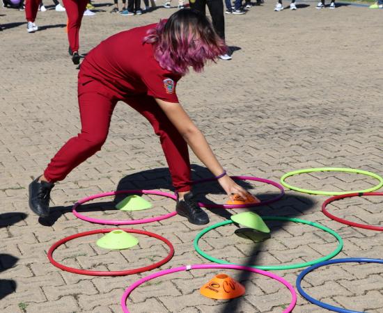 Primera Feria de juegos tradicionales en el CUSur
