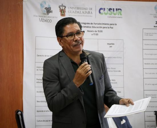 Fomentan la cultura de paz con foro global en el CUSur
