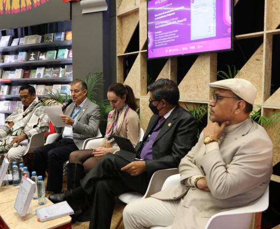 Se presentó el libro “Derechos de los pueblos originarios y comunidades indígenas” en la FIL