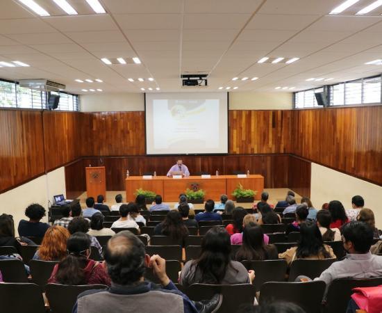 Dictan conferencia sobre Rubén Fuentes en el CUSur