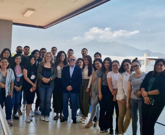 Visita del Dr. Ramírez Huertas al CUSur