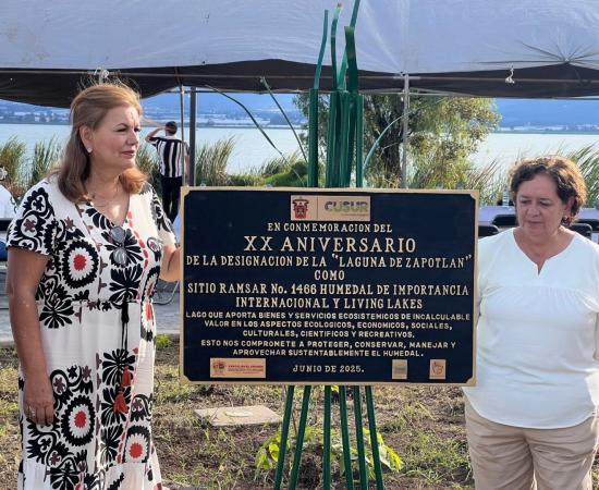 Conmemoran 20 años de la Laguna de Zapotlán como Sitio Ramsar