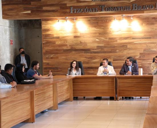 Bienvenida estudiantes de intercambio 2023A