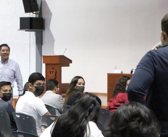 Reunión con concejales de grupo
